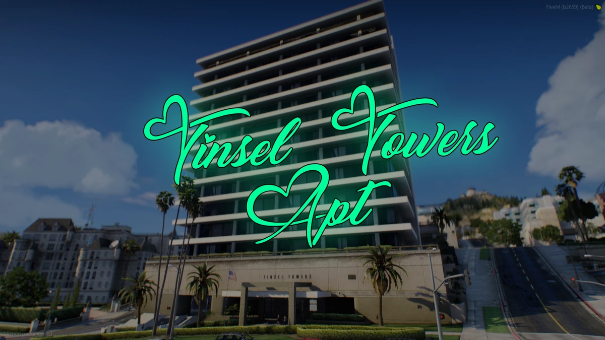 Tinsel Towers Apt MLO – Fully Open Source | FiveM